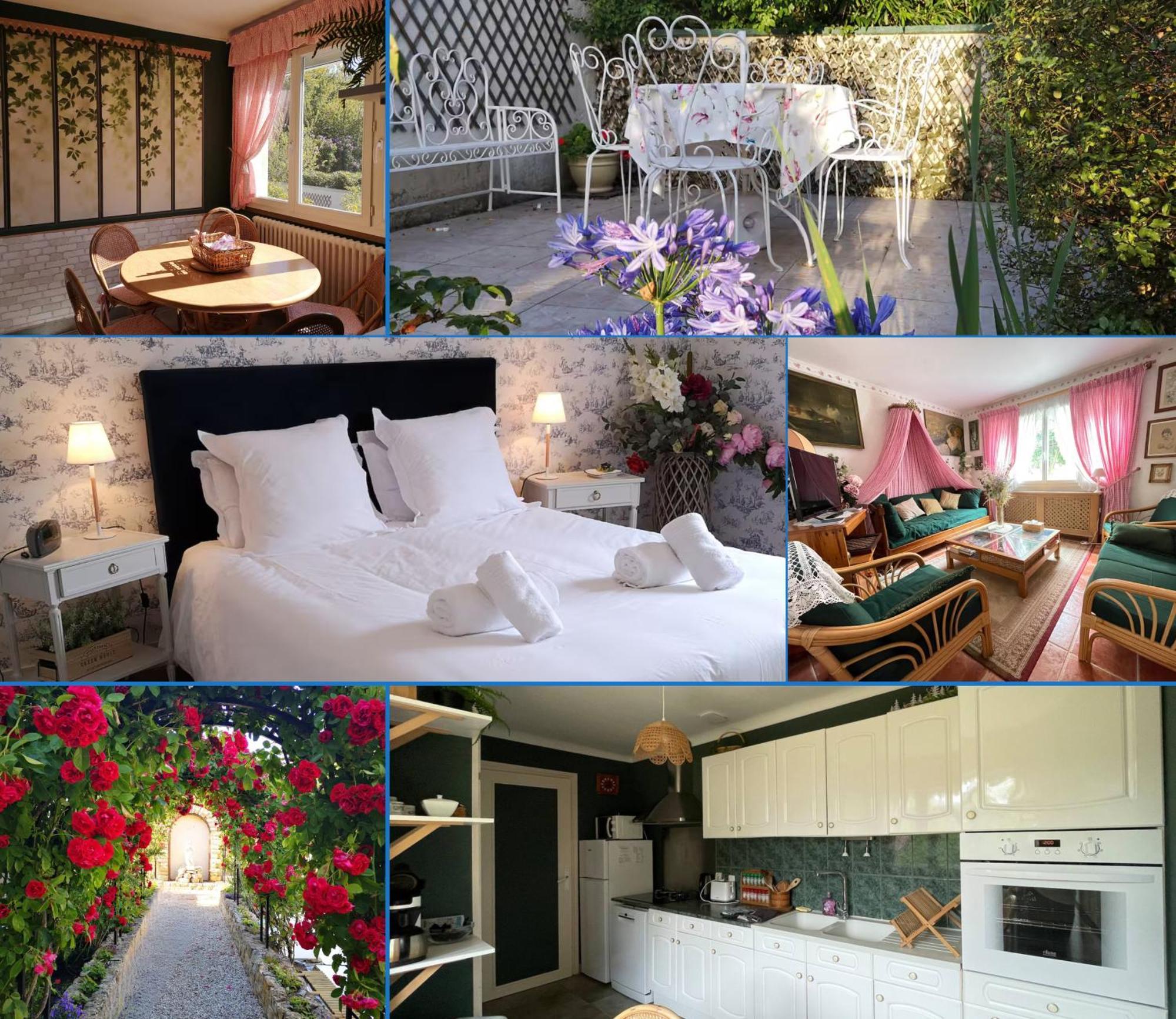 La Roseliere Maison Plain Pied Confortable Belle Decoration Jardin Magnifique 10 Mn A Pied Centre Ville Bayeux Proche Plages Du Debarquement מראה חיצוני תמונה